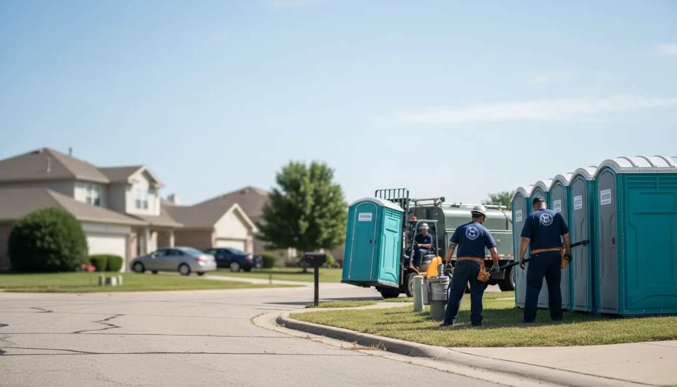 Porta Potty Rental in Lone Jack, MO near me